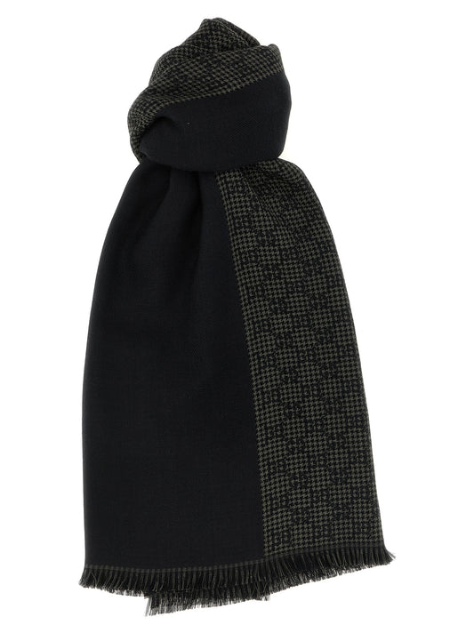 Wool silk scarf Scarves, foulards