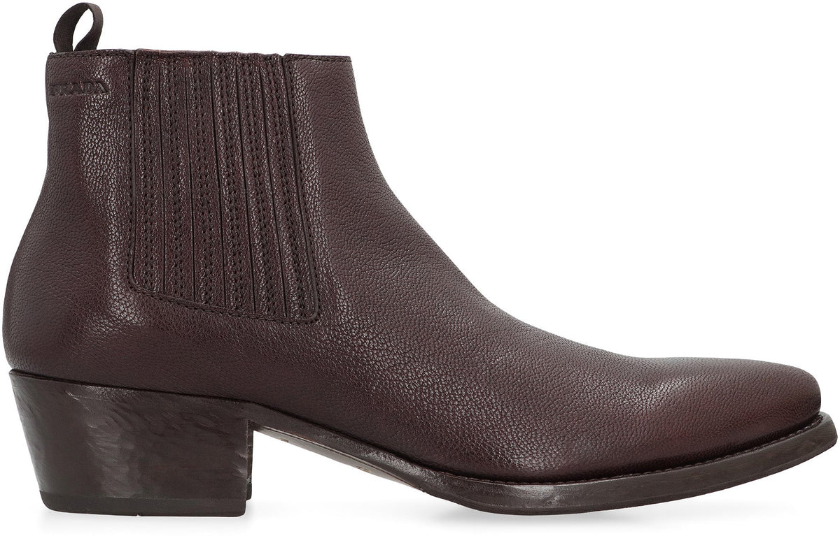 Chelsea Boots in leather SHOES