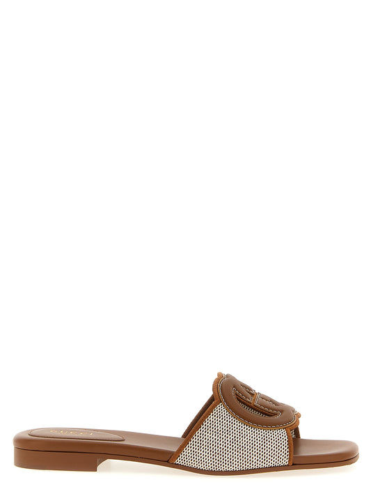 'Incrocio GG' sandals Sandals