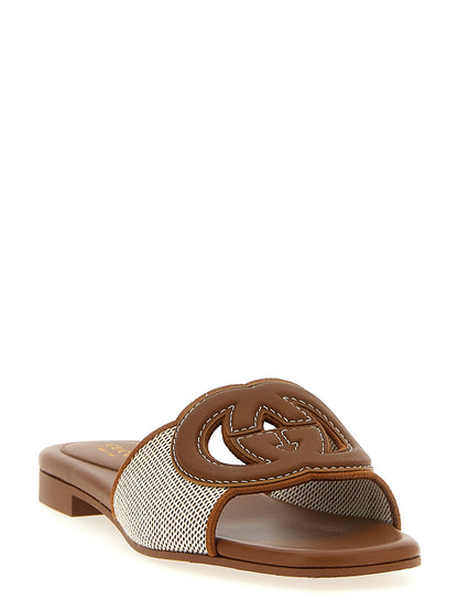 'Incrocio GG' sandals Sandals