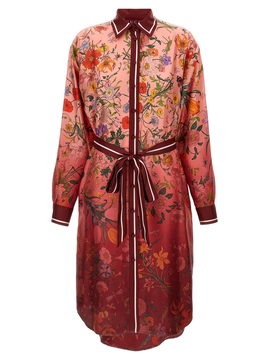 'Gucci Flora' print dress Dresses