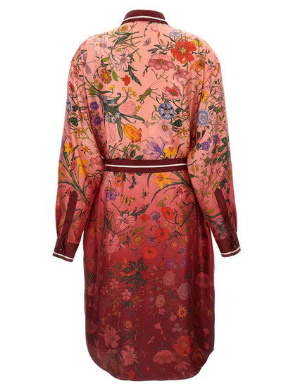 'Gucci Flora' print dress Dresses