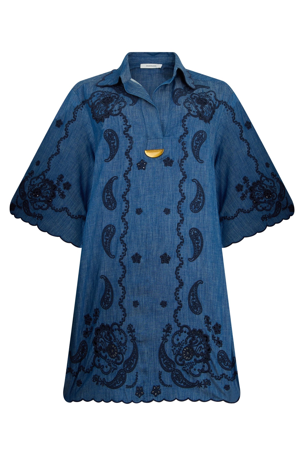 Zimmermann Short denim dress