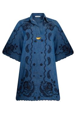 Zimmermann Short denim dress