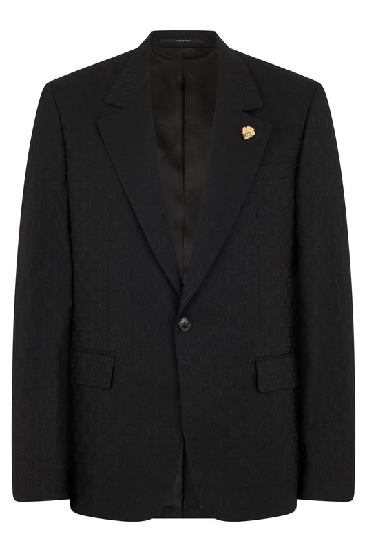 Single-breasted jacket in wool blend RTW