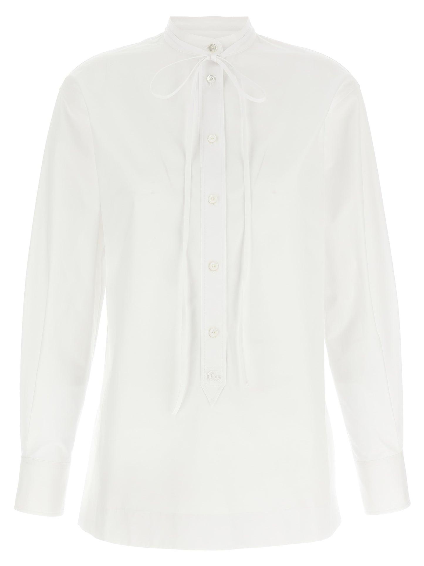 Double G embroidery shirt Shirt, blouse