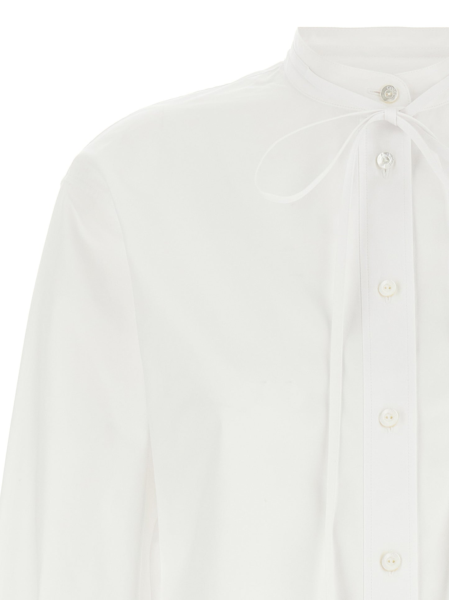 Double G embroidery shirt Shirt, blouse