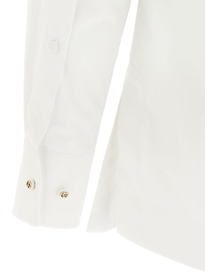 Double G embroidery shirt Shirt, blouse