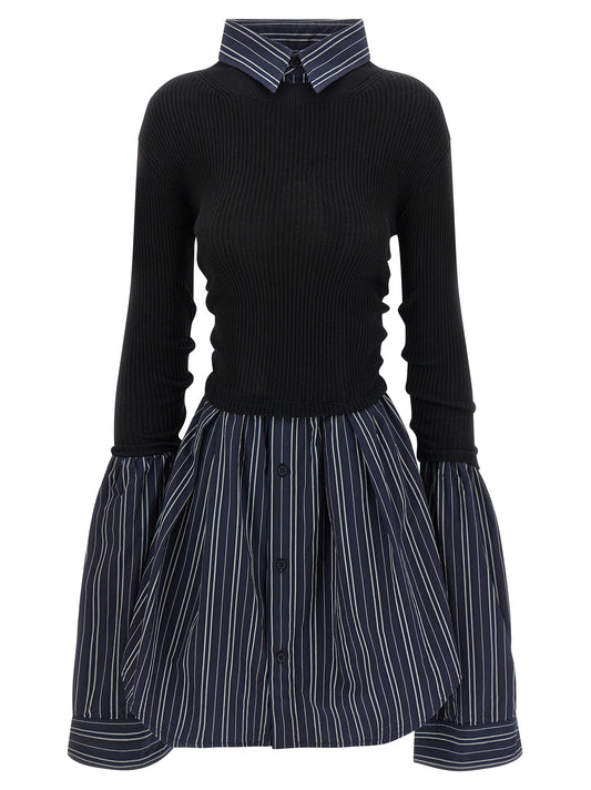 Trompe l'œil shirt sweater Sweater, cardigans