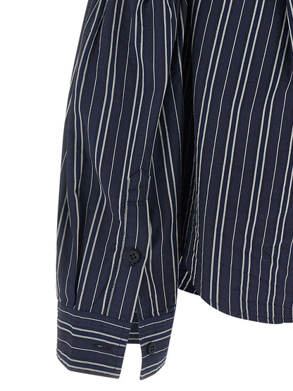 Trompe l'œil shirt sweater Sweater, cardigans