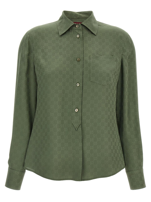 GG silk shirt Shirt, blouse
