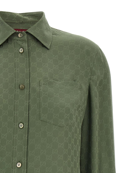 GG silk shirt Shirt, blouse