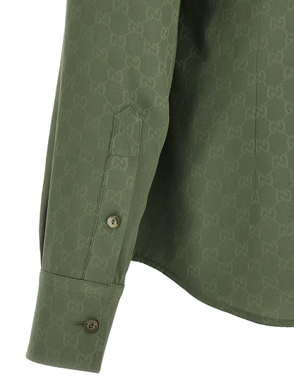GG silk shirt Shirt, blouse