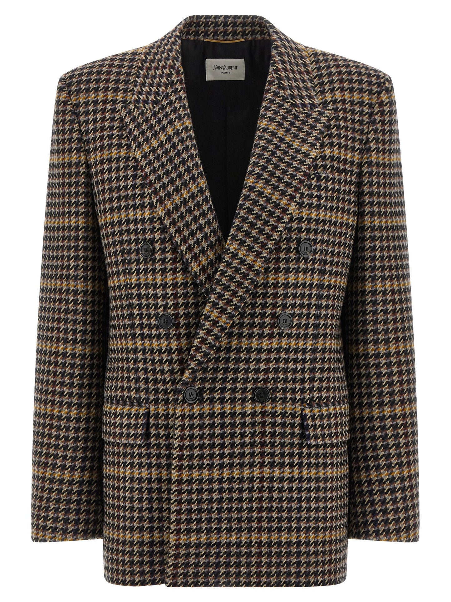 Double-breasted houndstooth blazer Blazer, suits