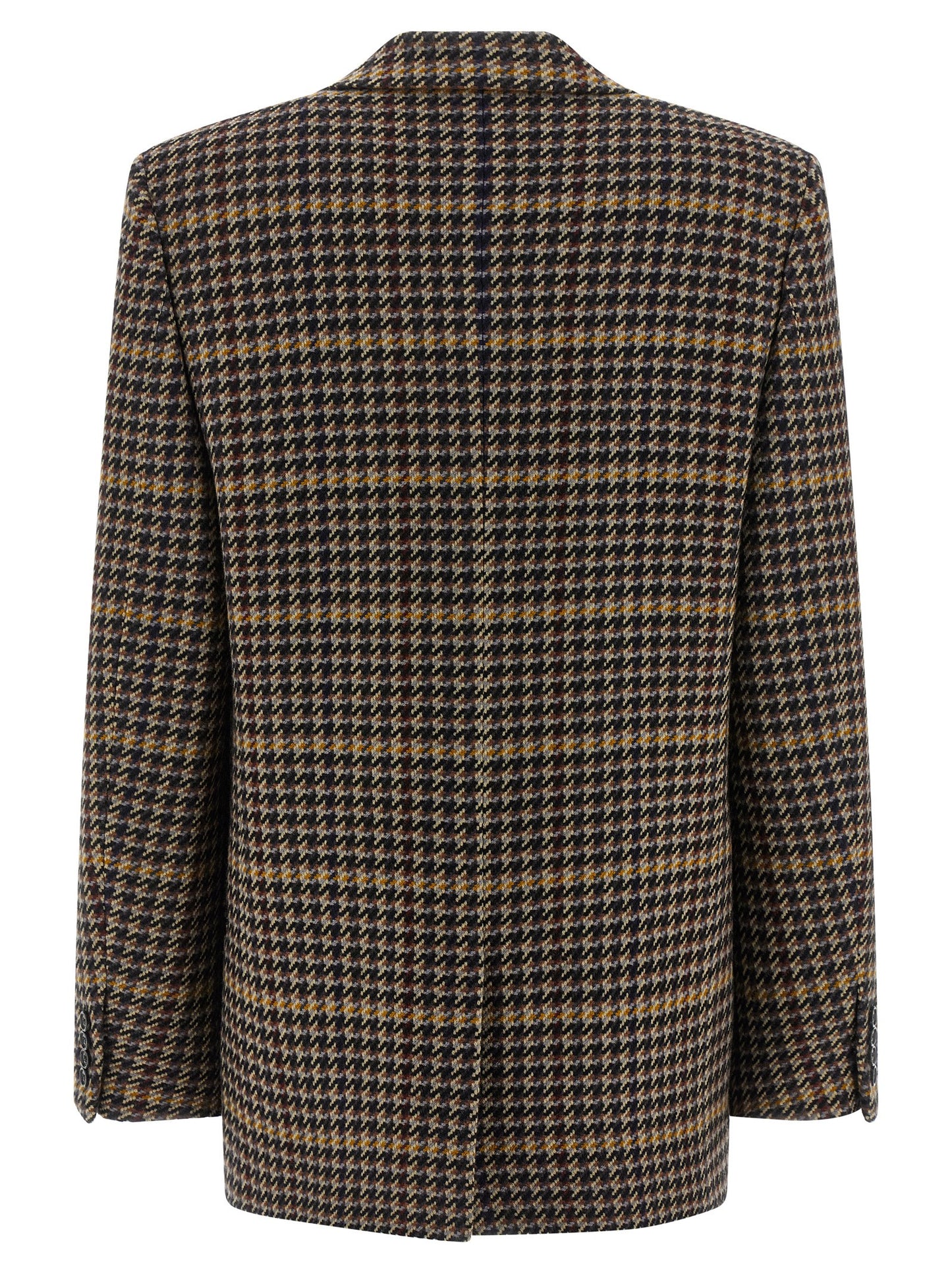 Double-breasted houndstooth blazer Blazer, suits