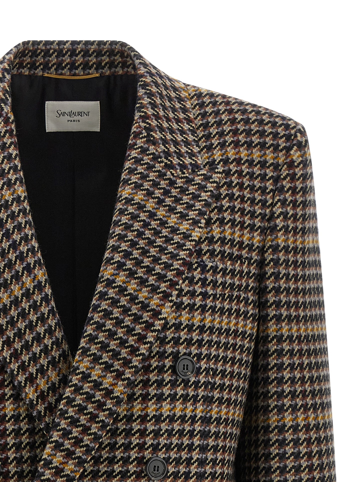 Double-breasted houndstooth blazer Blazer, suits