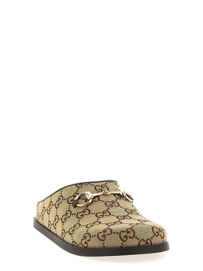Horsebit sabot Flat shoes