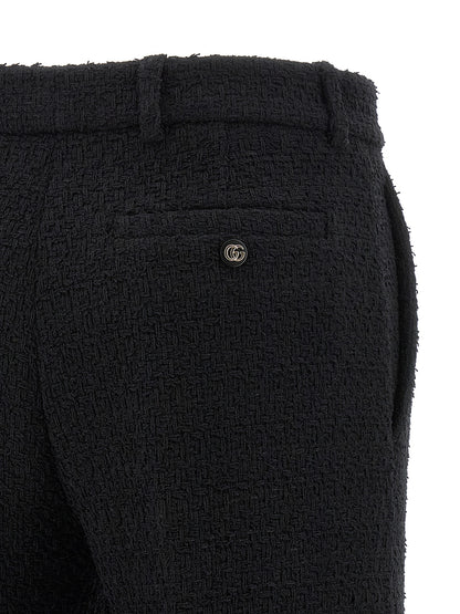 Bouclé wool pants Pants