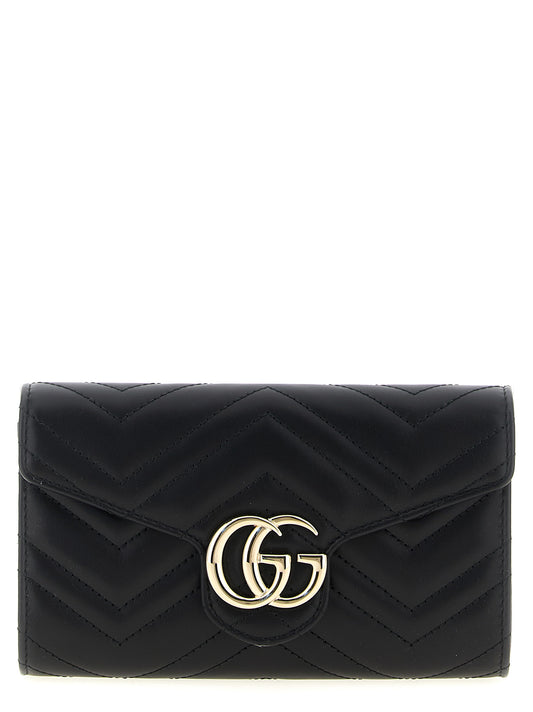 'GG Marmont' wallet on chain Wallets, card holders