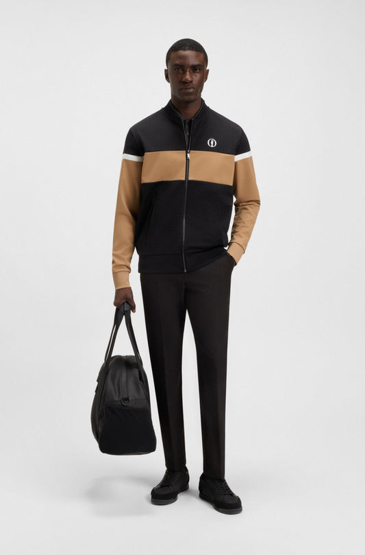 Technical hoodie with zip RTW