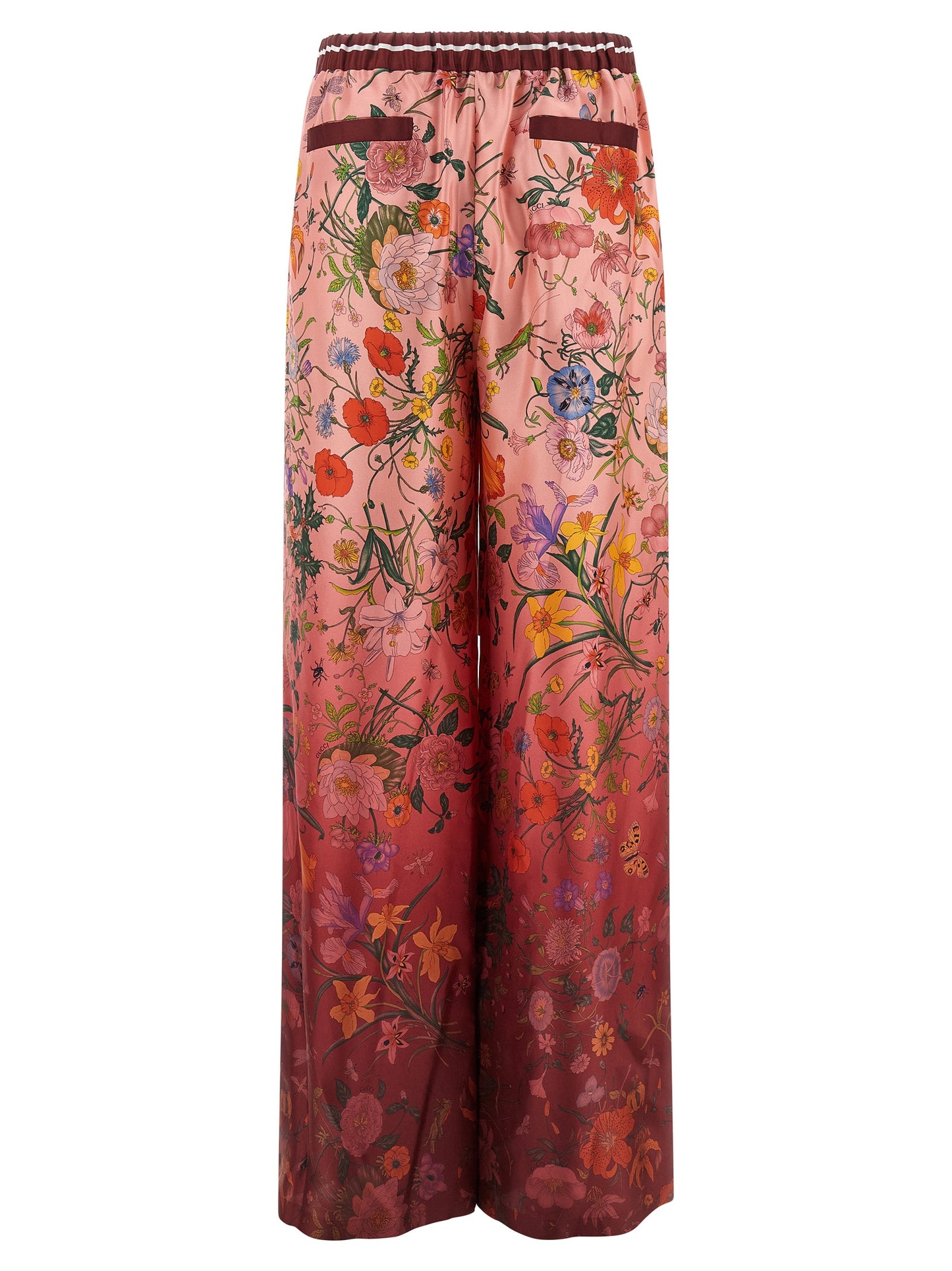 'Flora' print pants Pants