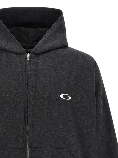 'Trompe L'Œil' hoodie Sweatshirt