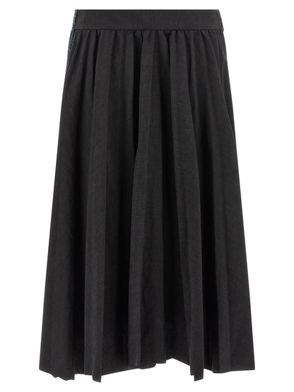 'Hybrid Pleated' skirt Skirts