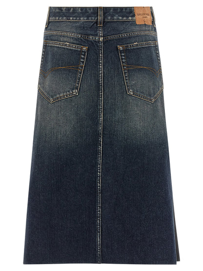 'Hybrid Pleated' skirt Skirts