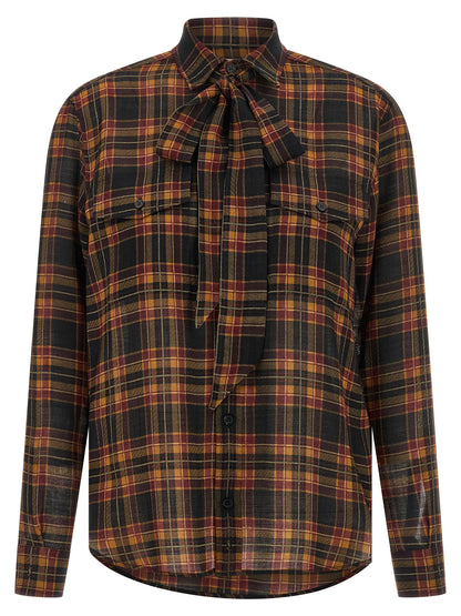 'Cassandre' lavallière shirt Shirt, blouse