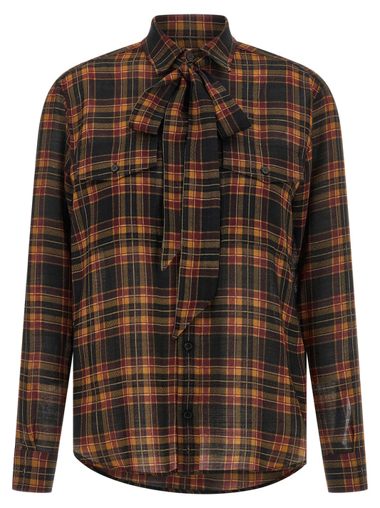 'Cassandre' lavallière shirt Shirt, blouse