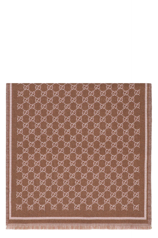 Gucci Wool scarf GG