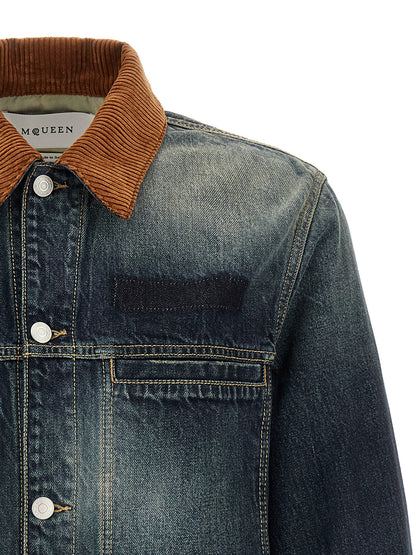 'Trucker' jacket Down jacket, Parka, Casual jackets