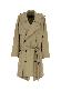 Balenciaga Draped neck trench