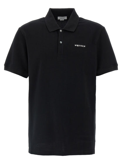 Logo embroidery polo shirt Polo