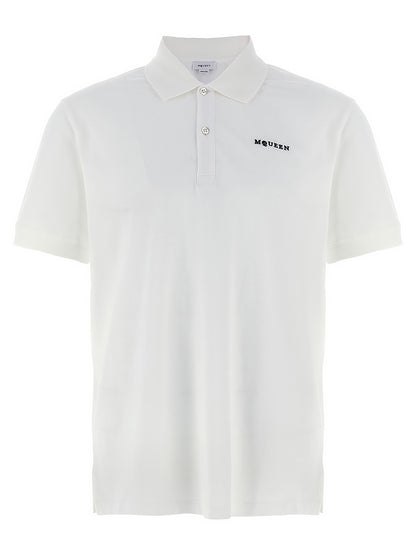 Logo embroidery polo shirt Polo