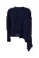 Alexander Mcqueen Asymmet crwnk jumper