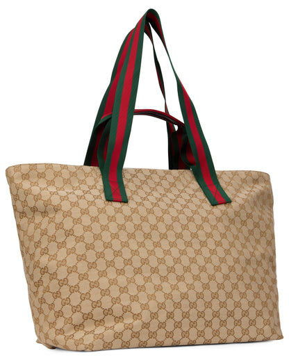 Gucci Monogram canvas tote bag