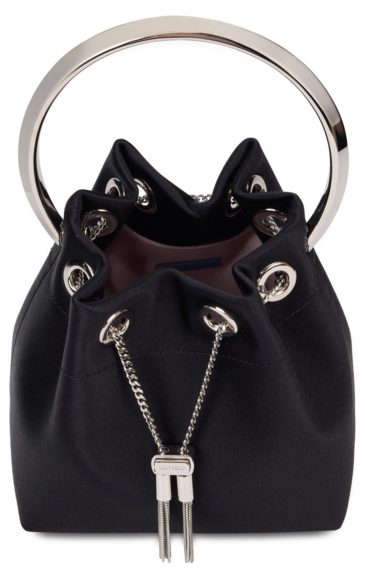 Jimmy Choo Satin Bon Bon bag