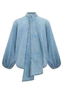 Zimmermann Denim shirt with bow