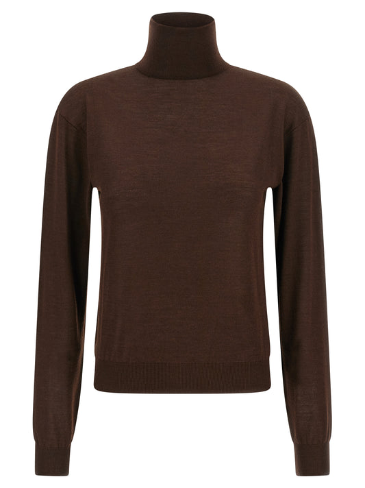 Turtleneck sweater dropped shoulders Sweater, cardigans