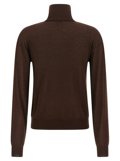 Turtleneck sweater dropped shoulders Sweater, cardigans
