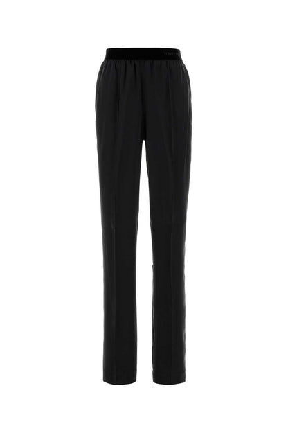 Tom Ford Peach-feel silk satin pj pants