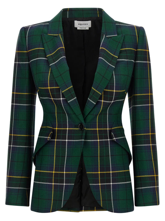 Pointed shoulder blazer Blazer, suits