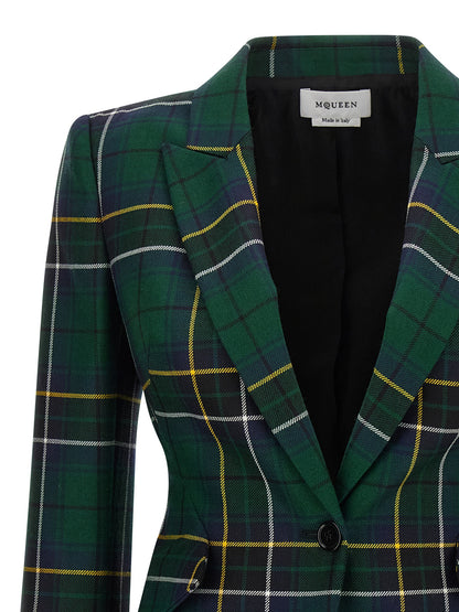 Pointed shoulder blazer Blazer, suits