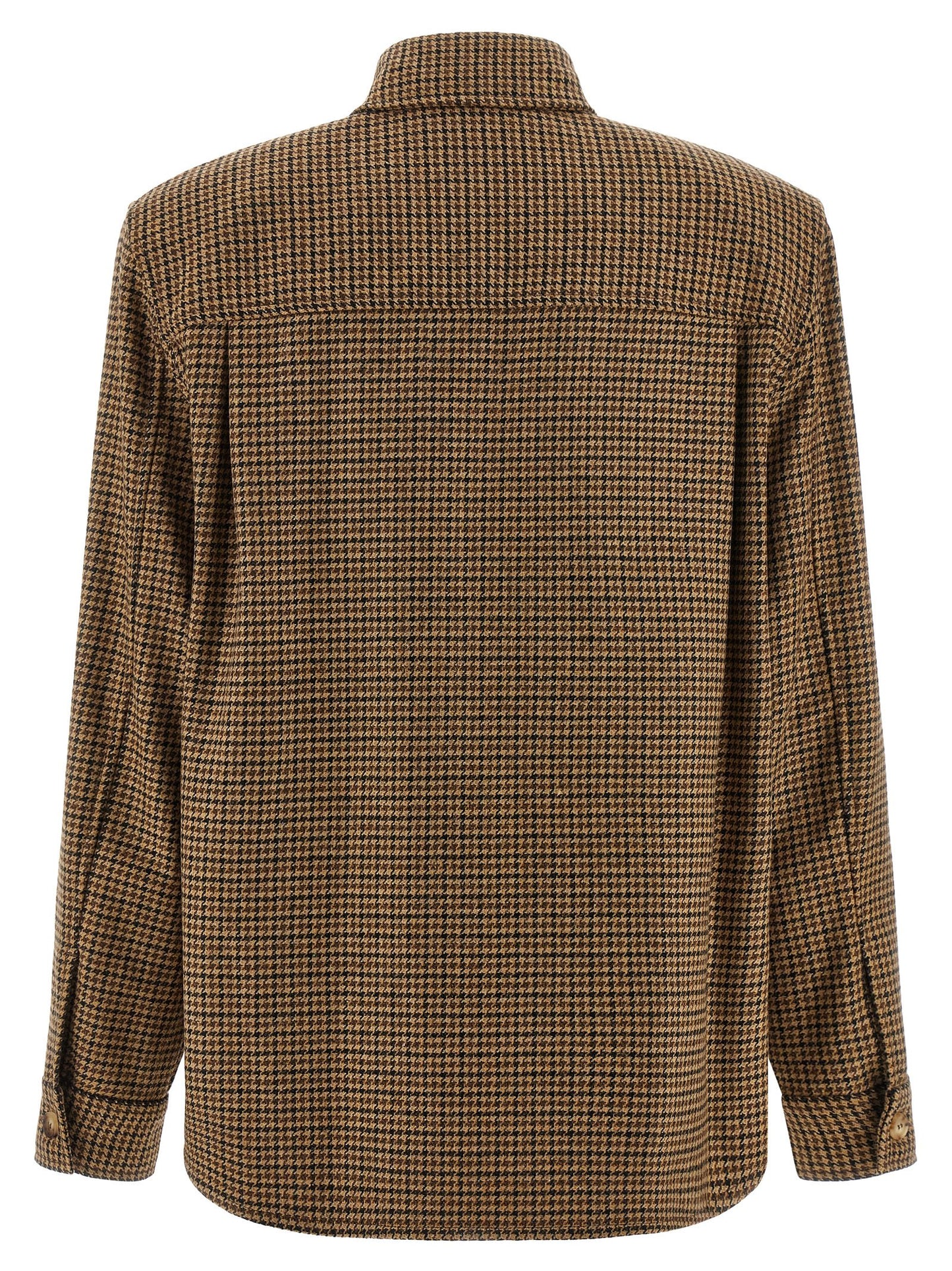 Houndstooth overshirt Shirt, blouse
