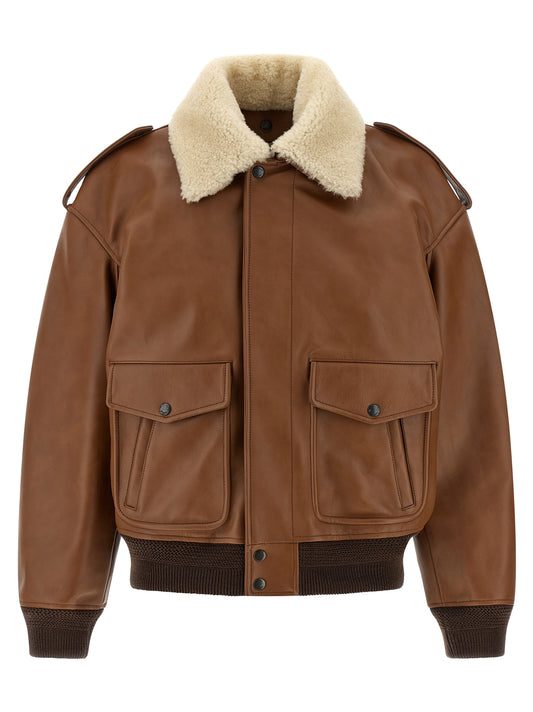 Aviator bomber jacket Down jacket, Parka, Casual jackets
