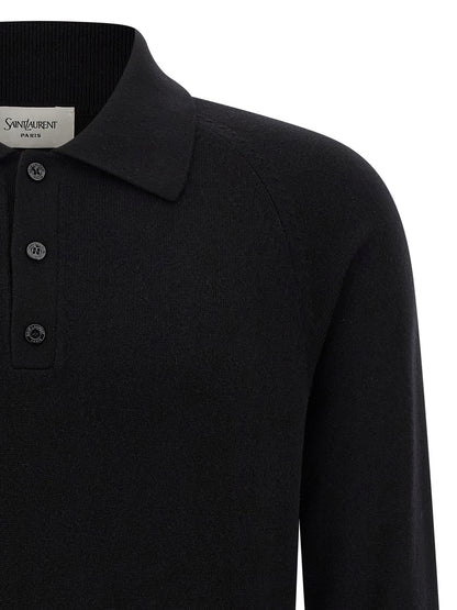 Wool polo shirt Polo