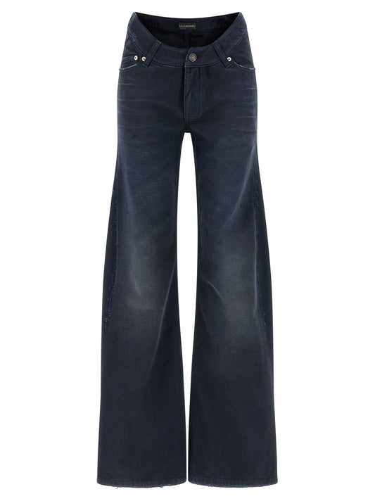 Curved waist jeans Jeans