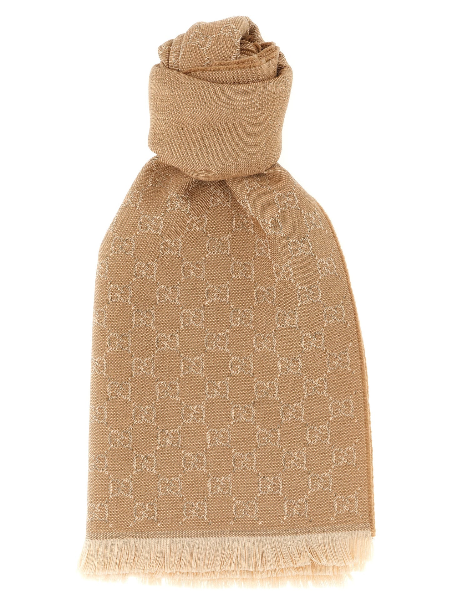 GG wool scarf Scarves, foulards