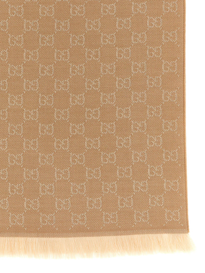 GG wool scarf Scarves, foulards